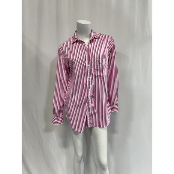 Frank & Eileen 'Joedy' Pink Long Sleeve Shirt Size XS